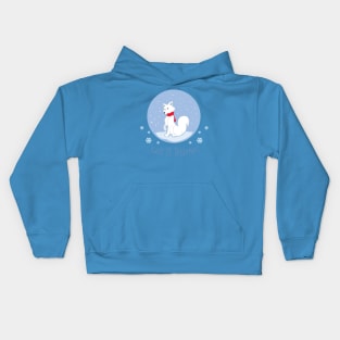 Let it Snow (Arctic Fox) Kids Hoodie